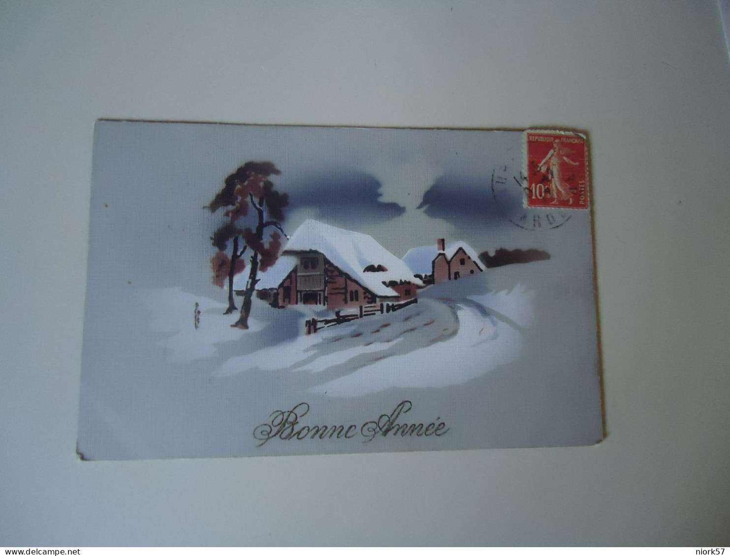 FRANCE  POSTCARDS  1918  BONNE ANNEE MORE  PURHASES 10% DISCOUNT - Autres & Non Classés