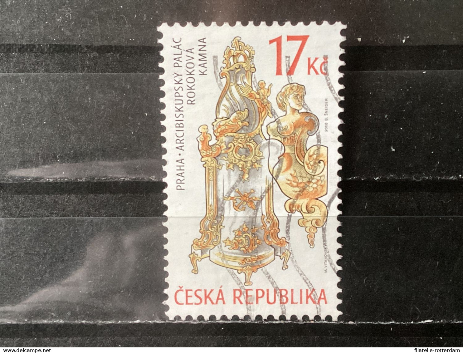 Czech Republic / Tsjechië - Stoves (17) 2008 - Used Stamps