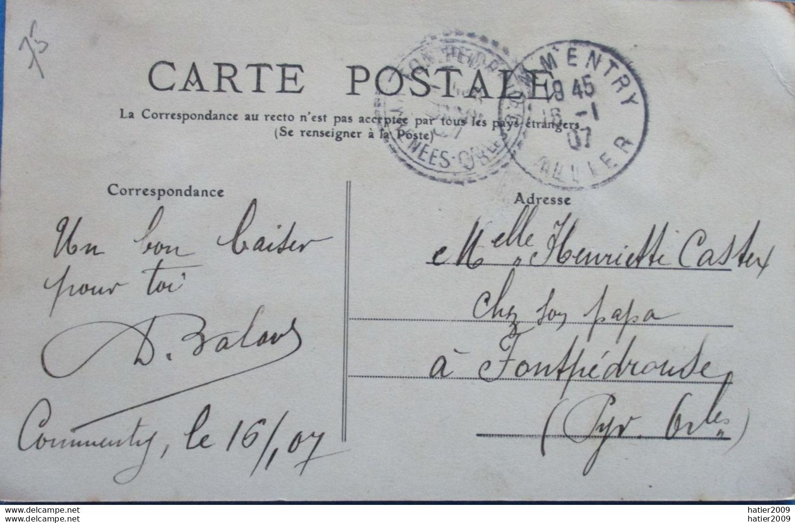 COMMENTRY - Les Pupilles De L'Espérence - Le Geant CAKE VALS - En 1907 - - TOP Carte En Tbe - Commentry