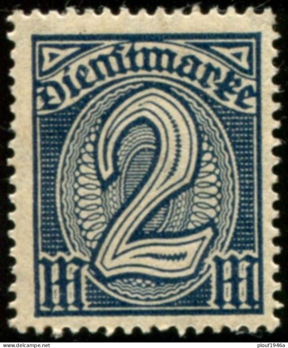 Pays :  22,5 (Allemagne: République Allemande De Weimar)  Yvert Et Tellier N° : Sv   32 (**) - Servizio