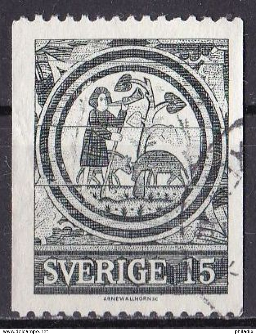 Schweden Marke Von 1971 O/used (A5-12) - Used Stamps