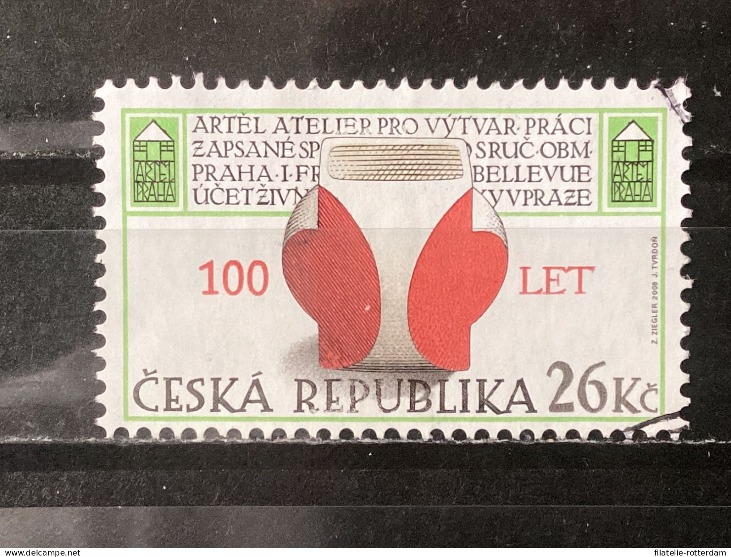 Czech Republic / Tsjechië - 100 Years ARTEL Association (26) 2008 - Used Stamps