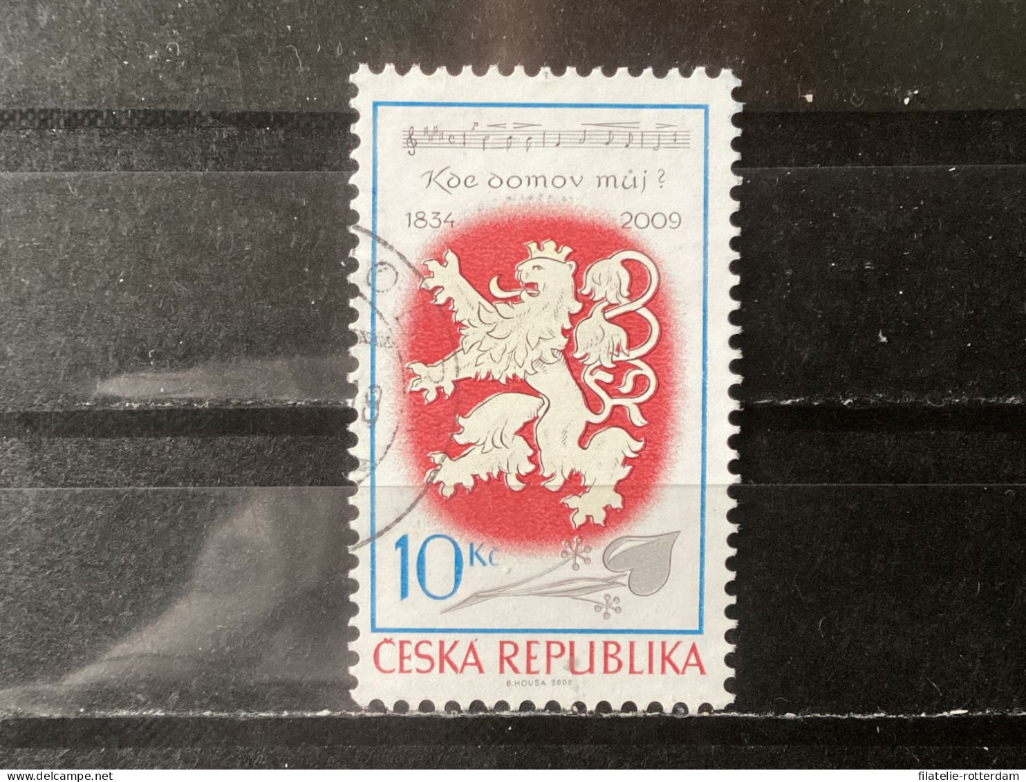 Czech Republic / Tsjechië - National Anthem (10) 2009 - Used Stamps