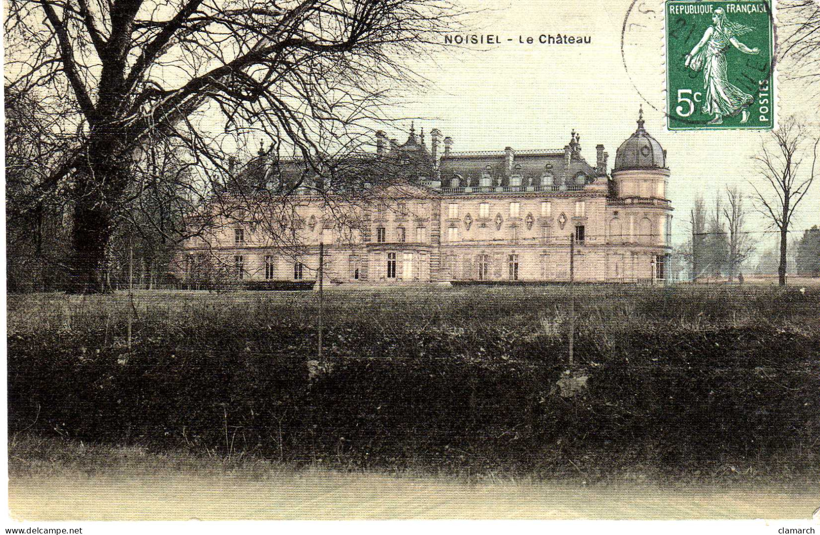 SEINE ET MARNE-Noisiel-Le Château (colorisé) - Noisiel