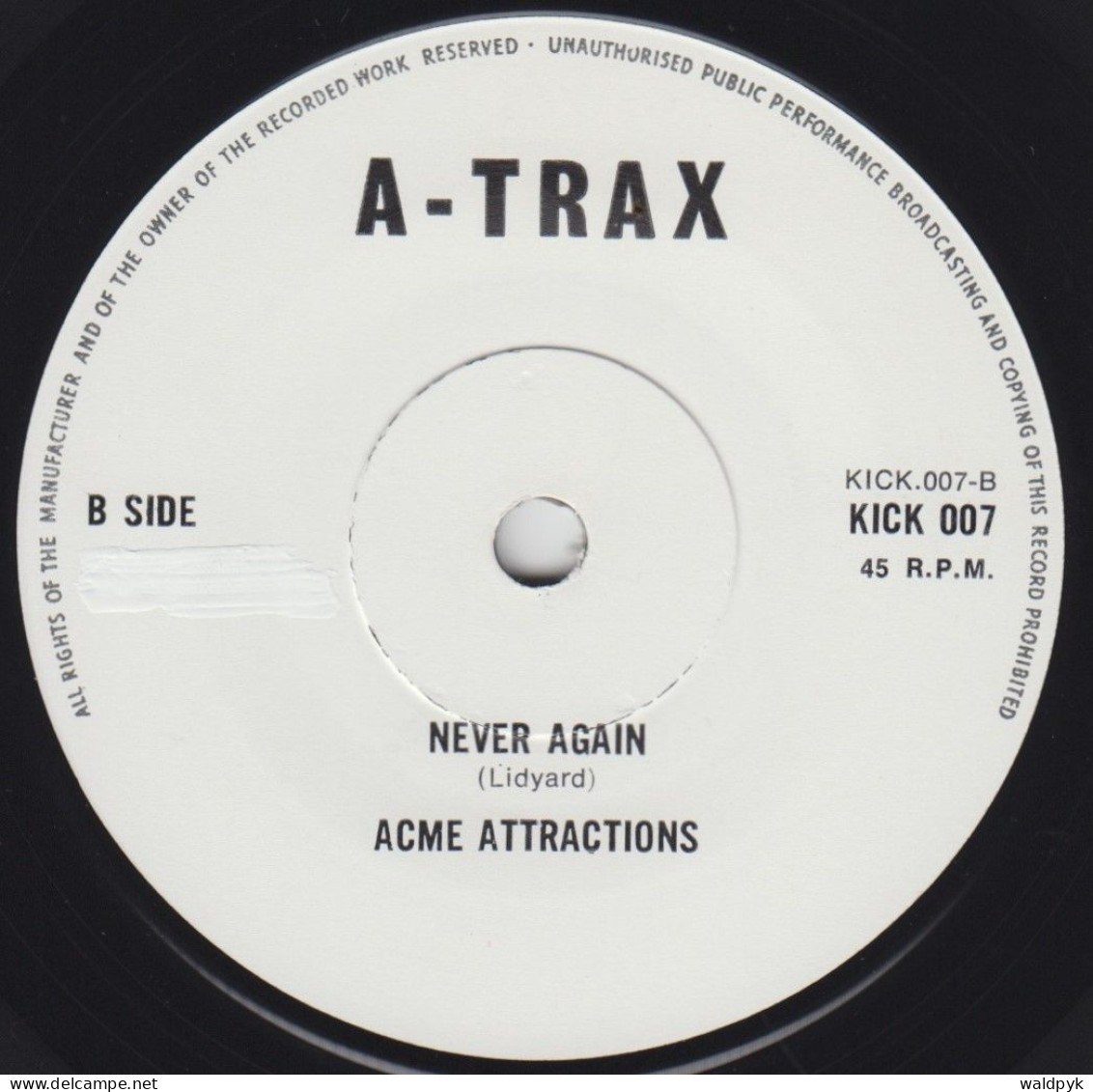 ACME ATTRACTIONS - Anyway - Otros - Canción Inglesa