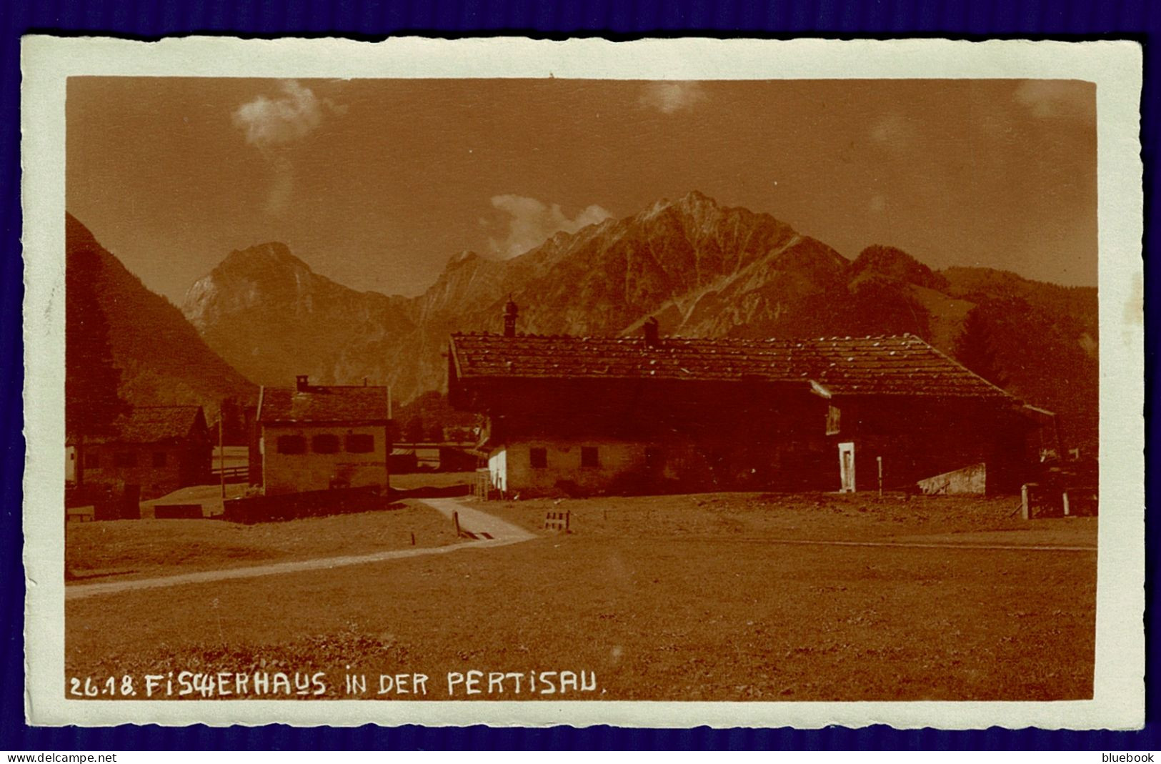 Ref 1649 - Early Photo Postcard - Fischerhaus In Der Pertisau Tirol - Austria - Pertisau