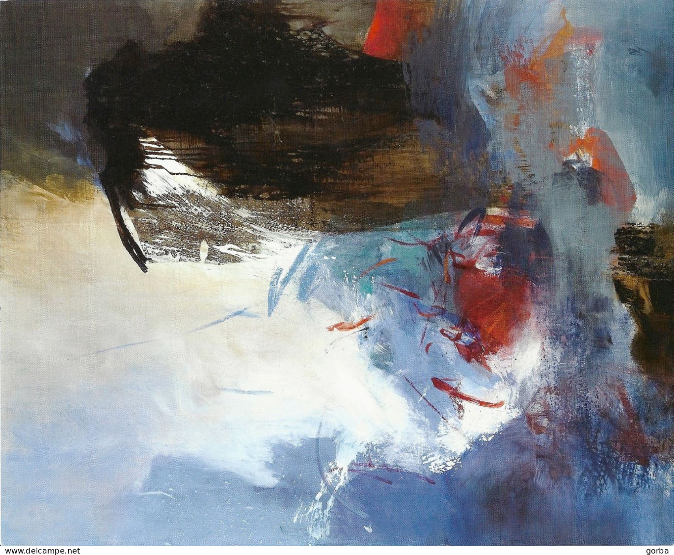 *CPM - 18 X 22.5 - Peinture De Anne POURNY - Invitation Galerie Dryade à PARIS (75) - Ausstellungen