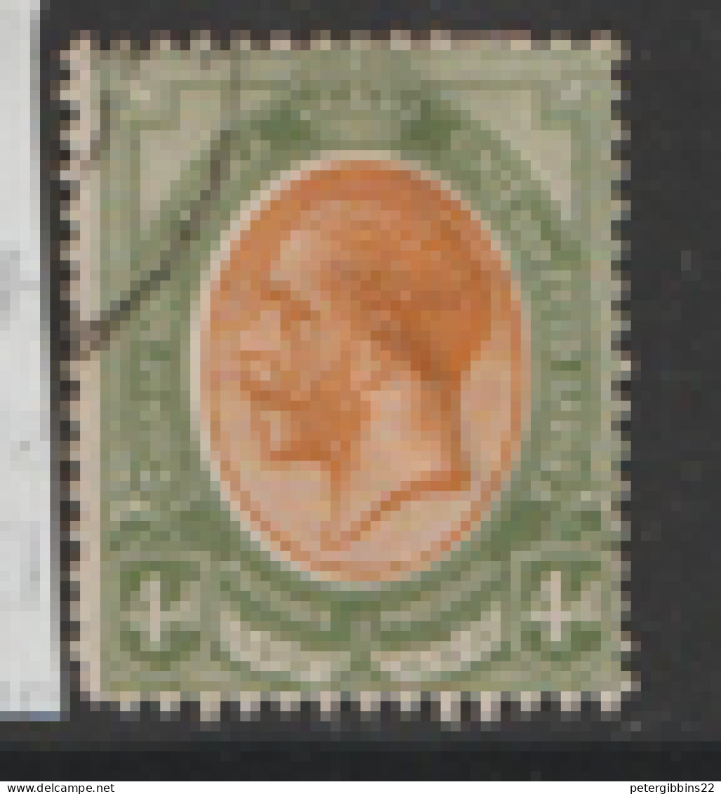 South Africa 1913   SG 10  4d     Fine Used - Gebraucht