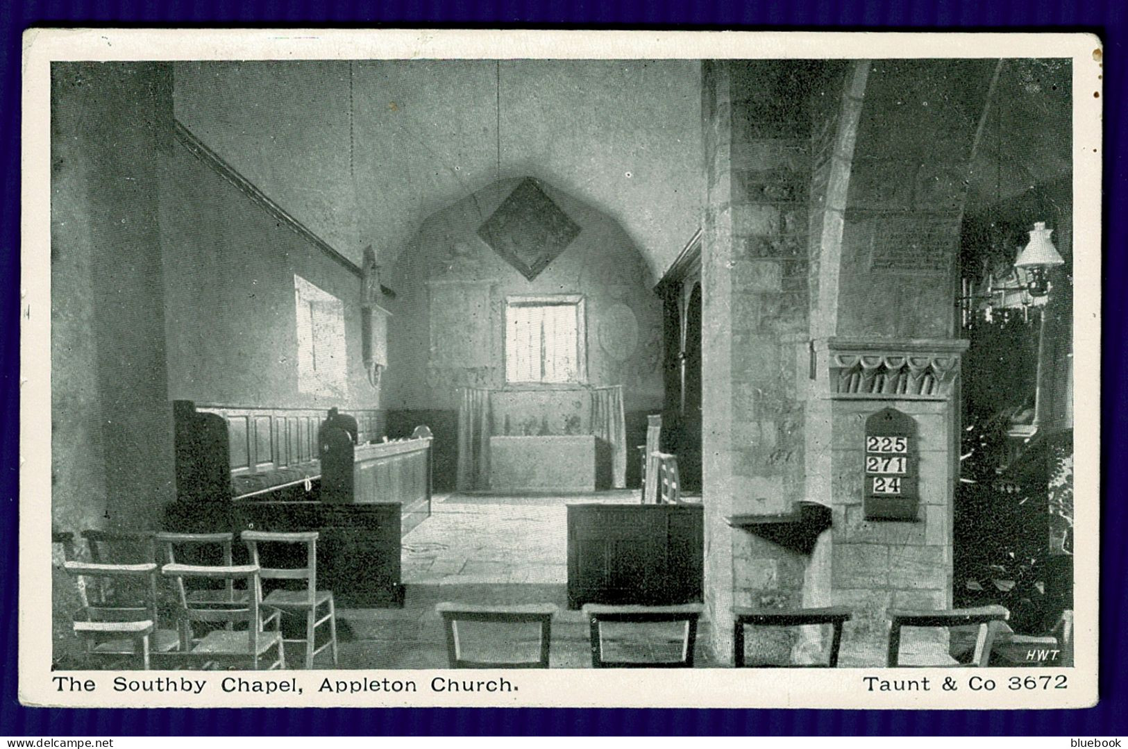 Ref 1649 - Early Taunt Postcard - Southby Chapel - Appleton Church Near Warrington Cheshire - Sonstige & Ohne Zuordnung