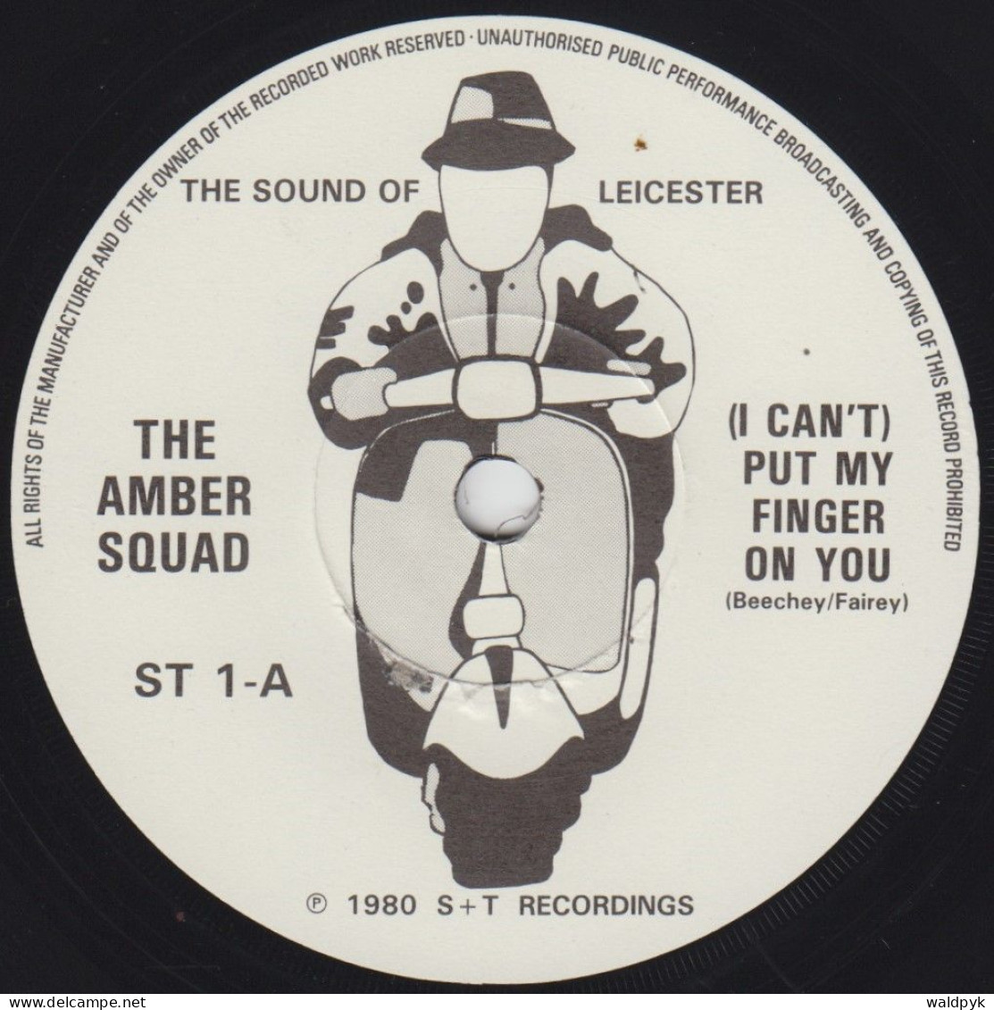 THE AMBER SQUAD - I Can't Put My Finger On You - Otros - Canción Inglesa