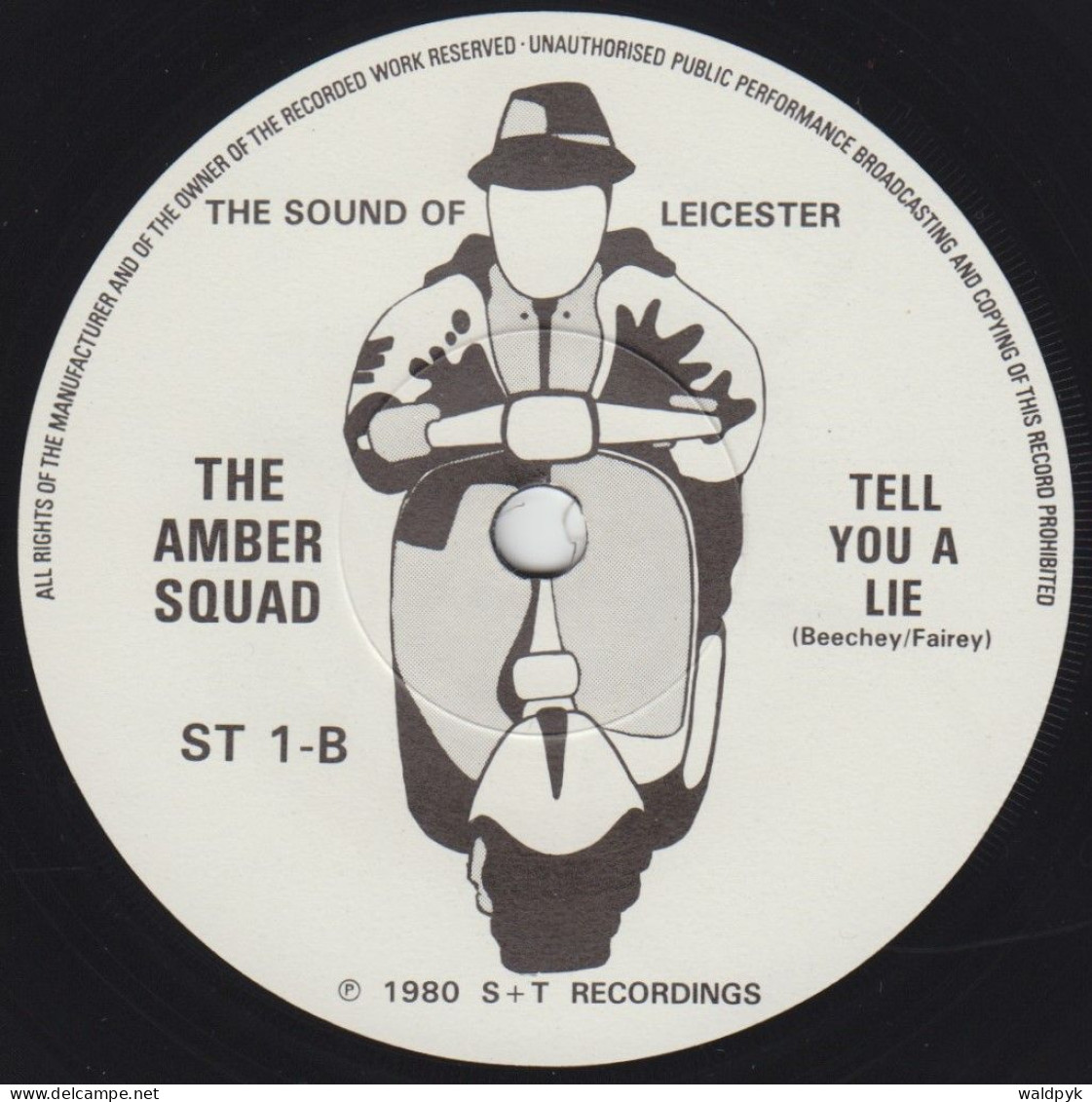 THE AMBER SQUAD - I Can't Put My Finger On You - Other - English Music