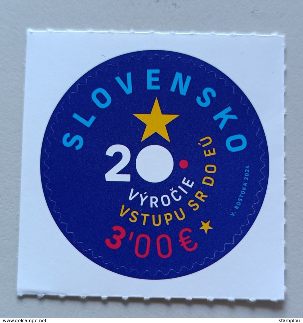 Slowakije-Slovakia 2024 20e Verjaardag Van Toedreding EU - Europese Gedachte