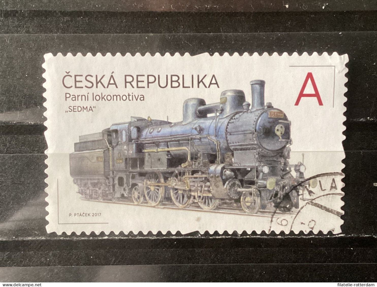 Czech Republic / Tsjechië - Locomotives (A) 2017 - Oblitérés
