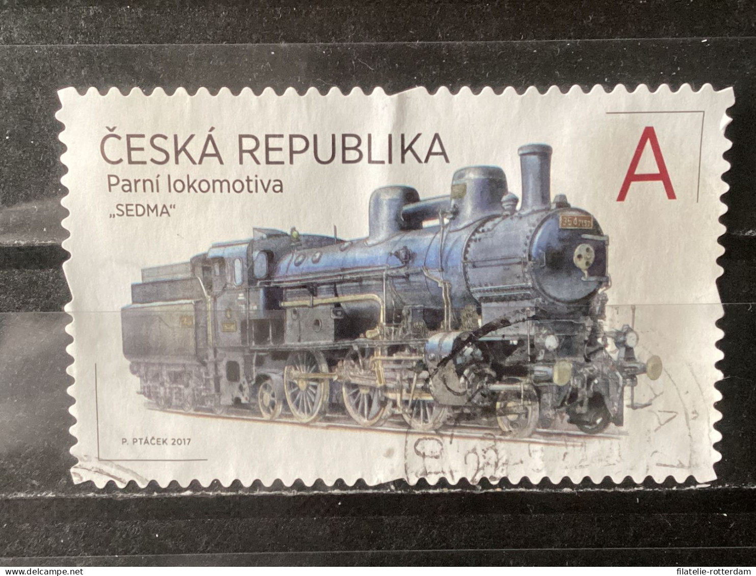 Czech Republic / Tsjechië - Locomotives (A) 2017 - Oblitérés