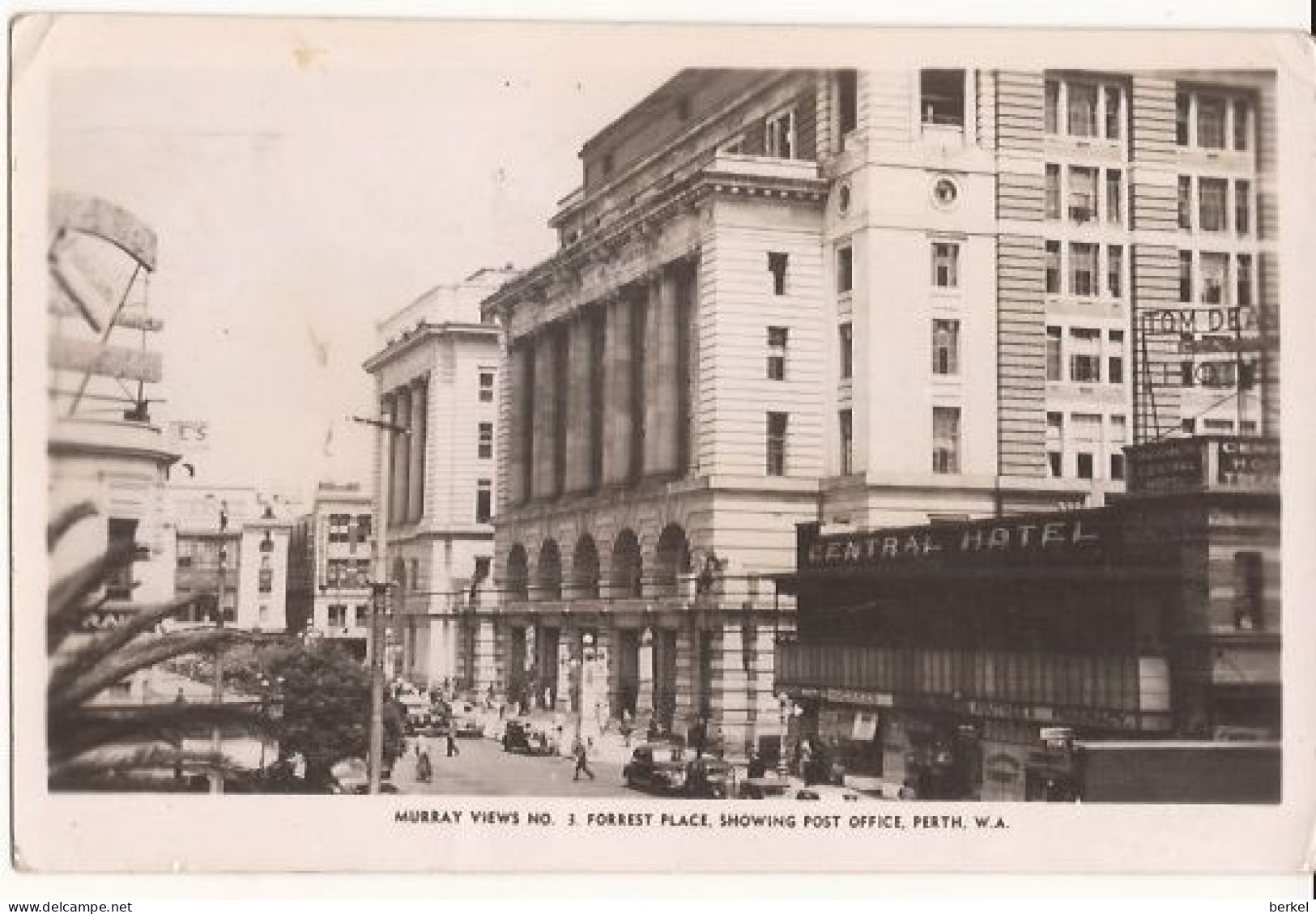 Murray ViewForest Place Showing 1951 POST OFFICE PERTH W.A. 1885 D6 - Perth