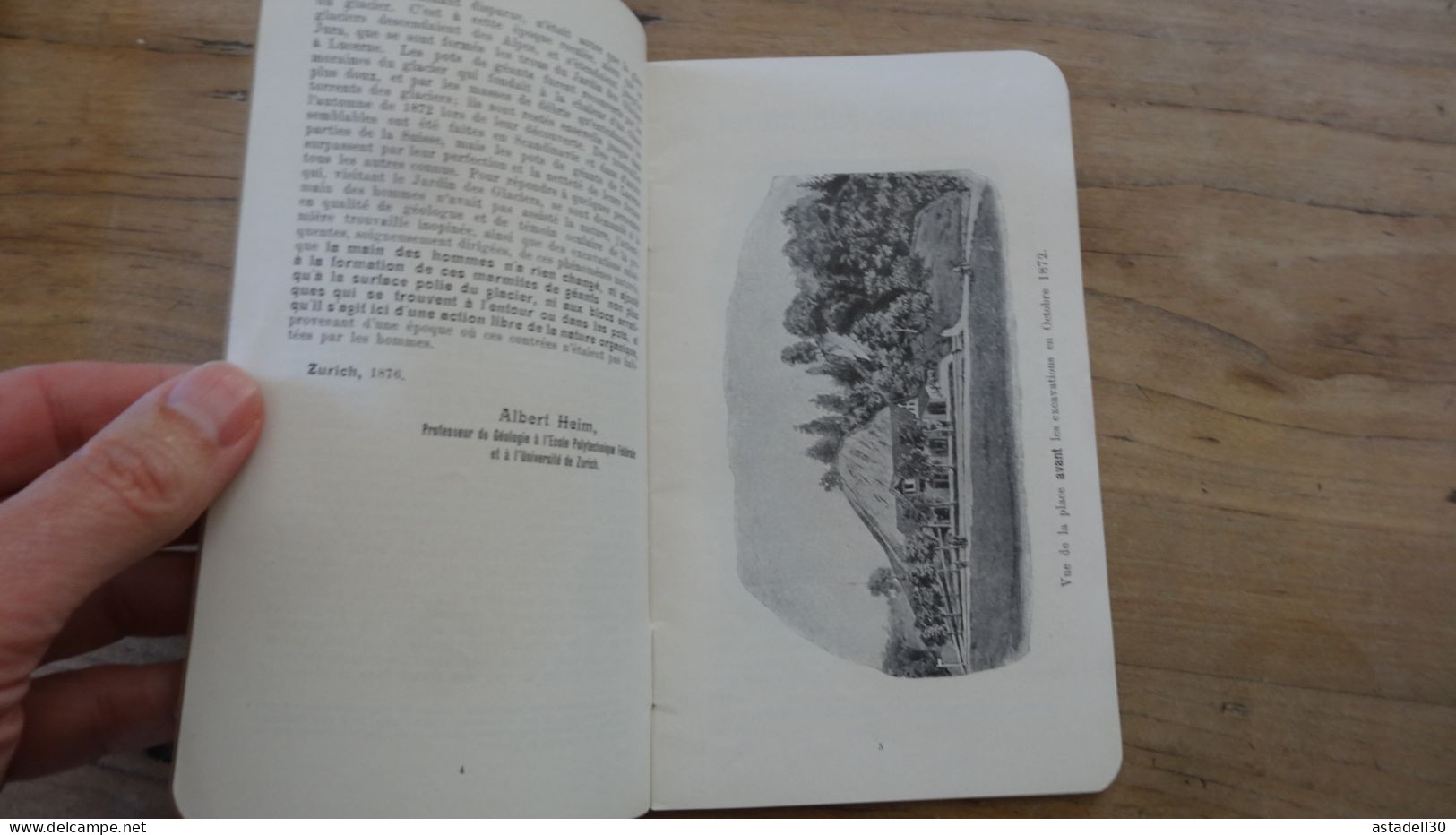 SUISSE, Livret Jardin Des Glaciers, LUCERNE, Fin XIXe  ................ TIR2-POS17 - Toeristische Brochures