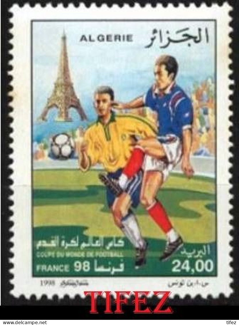 Année 1998-N°1163 Neuf**MNH : Coupe Du Monde De Football - France - Algeria (1962-...)