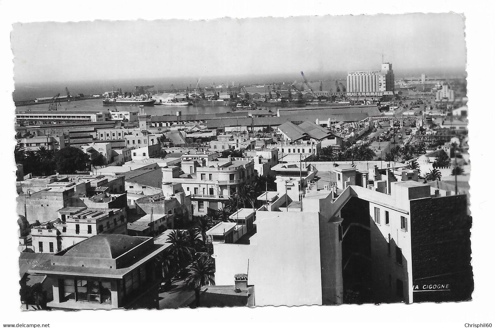 CASABLANCA - Vue Sur Le Port - Edit. La Cicogne - Circulé En 1953 - - Casablanca