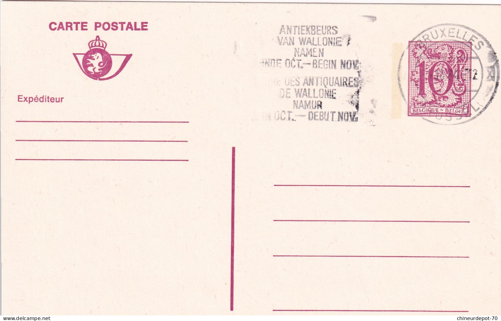 Lettres & Documents  Belgique België Belgium 1984 - Cartas & Documentos