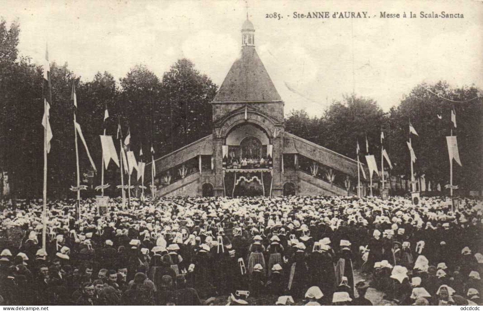 Ste ANNE  D'AURAY  Messe à La Scala Sancta RV - Sainte Anne D'Auray