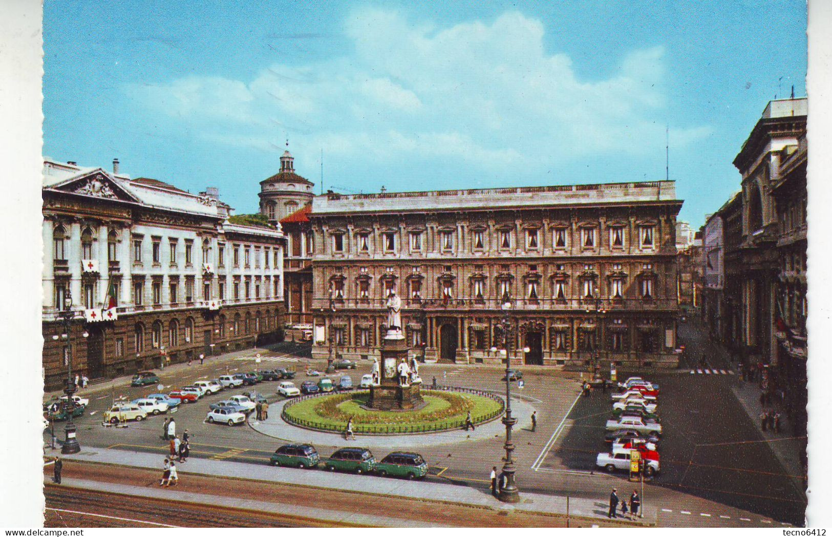 Milano - Piazza Della Scala - Palazzo Marino - Viaggiata - Milano (Milan)