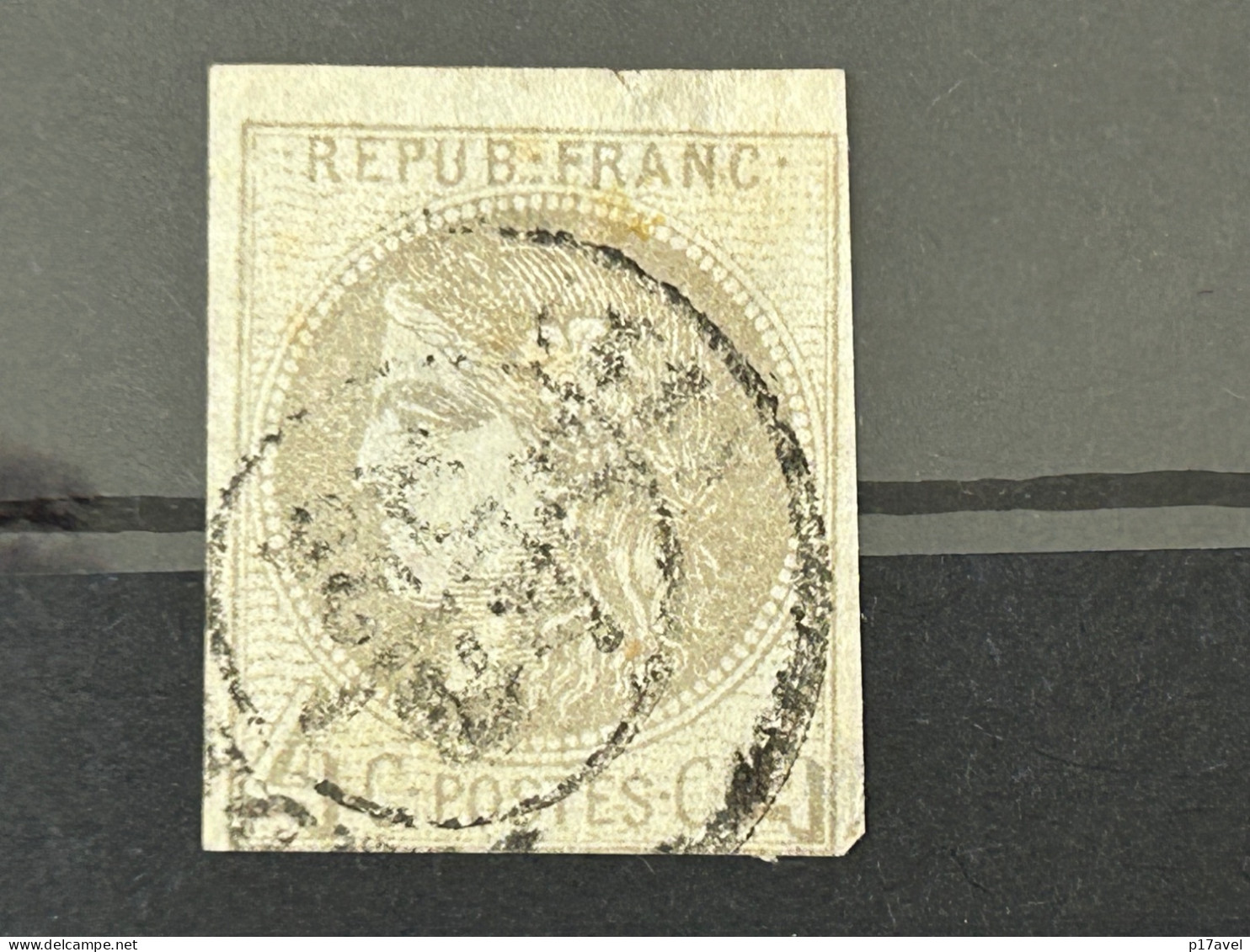Frankreich Ceres Mi - Nr. 38 . Gestempelt . - 1870 Ausgabe Bordeaux