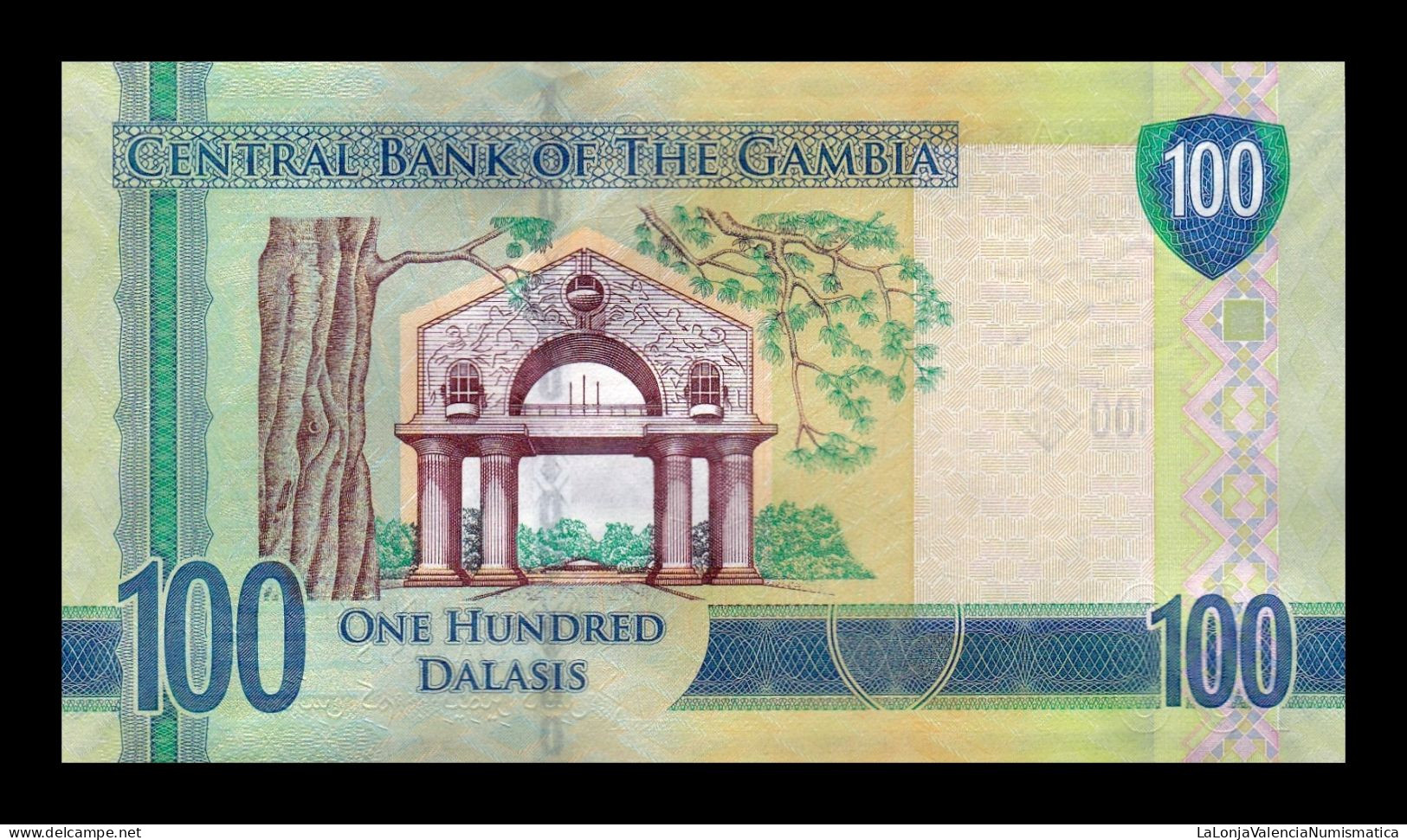 Gambia 100 Dalasis 2015 Pick 35 Sc Unc - Gambia