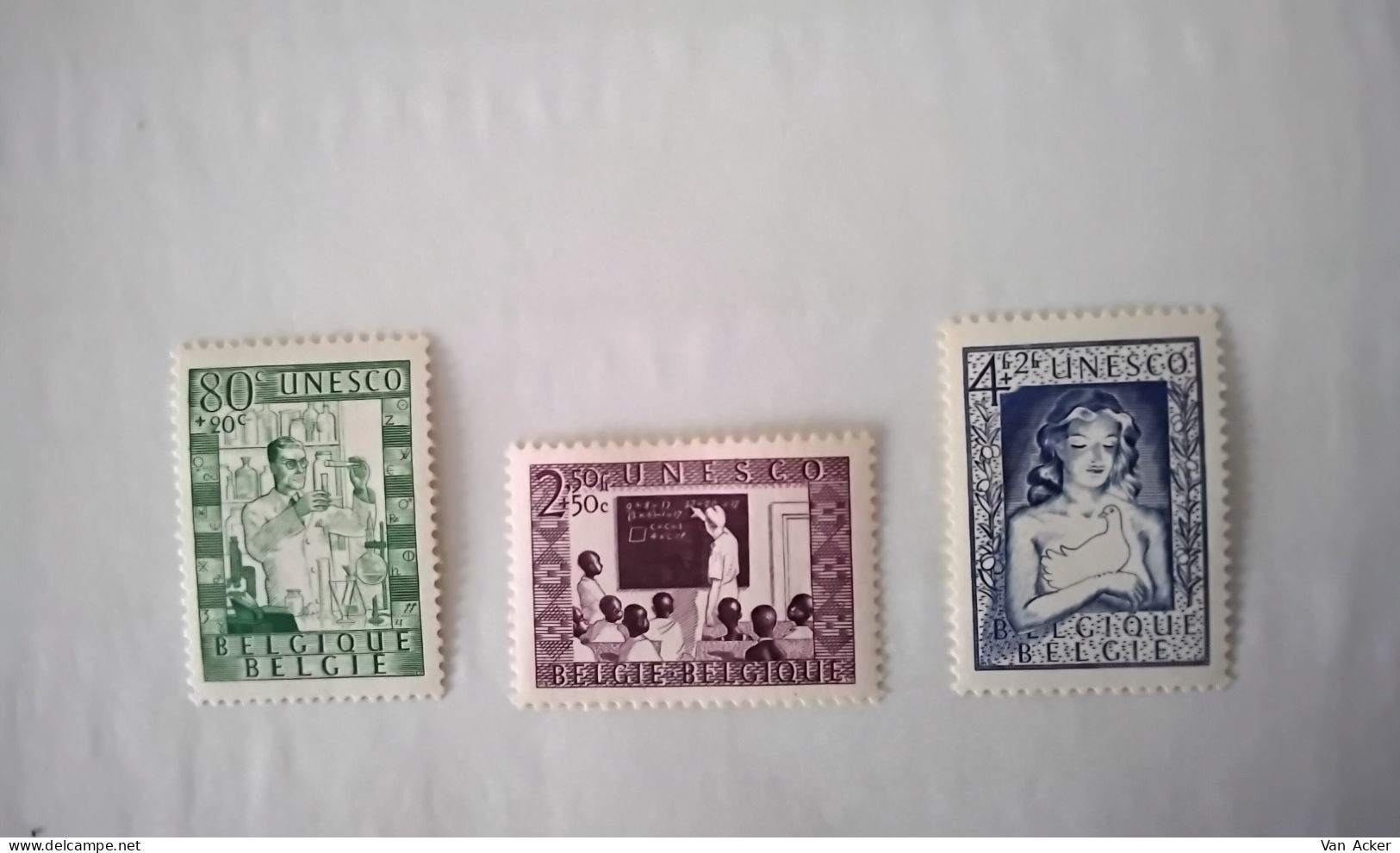 Nr.842/844** UNESCO. - Unused Stamps