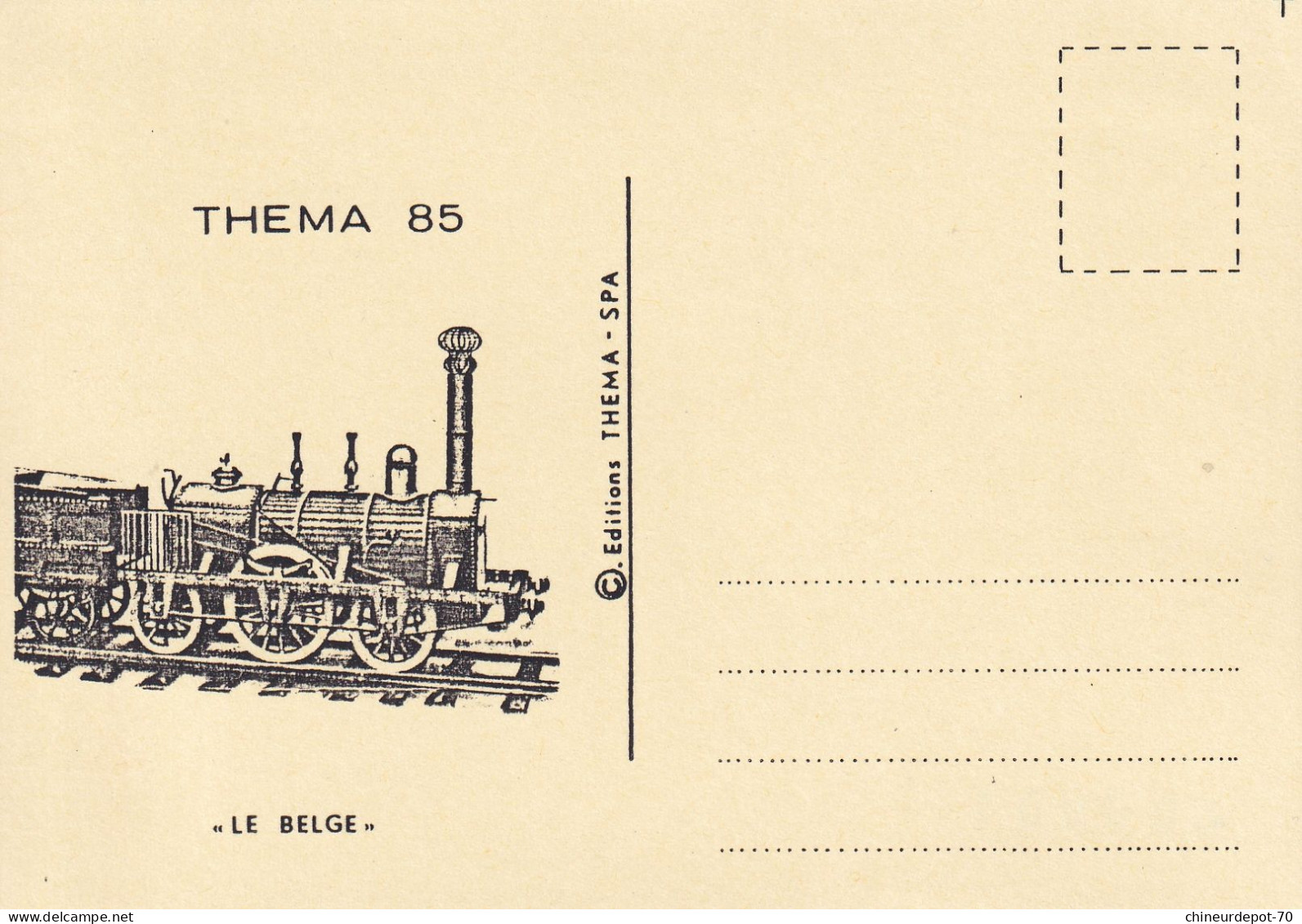 Lettres & Documents  Belgique België Belgium   THEMA 1985 - Storia Postale