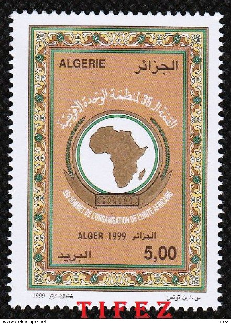 Année 1999-N°1203 Neuf**MNH :35ème Sommet De L'OUA - Algeria (1962-...)