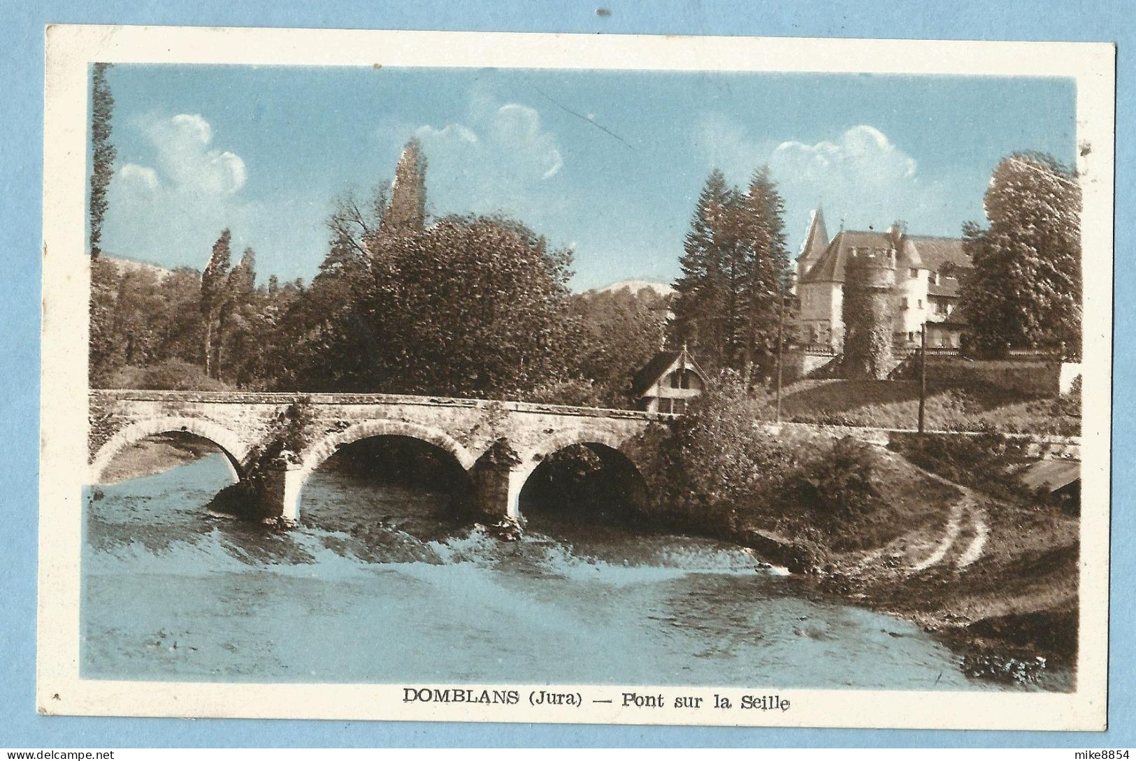 1230  CPA   DOMBLANS  (Jura)   Pont Sur La Seille   -  Cliché  Karrer  Dole   ++++++ - Other & Unclassified
