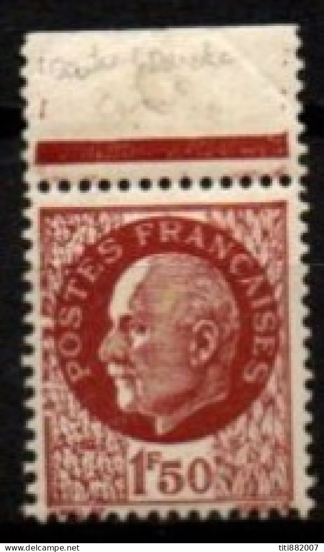 FRANCE    -   1941 .   Y&T N° 517  **  . Cadre Gauche Cassé - Unused Stamps