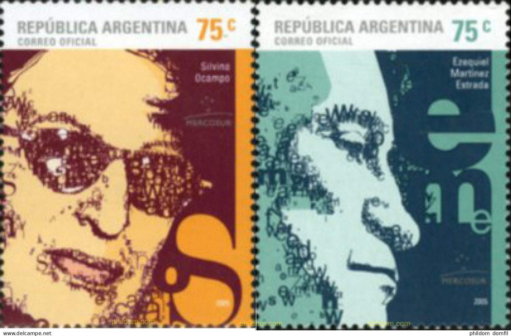 179074 MNH ARGENTINA 2005 MERCOSUR - Unused Stamps