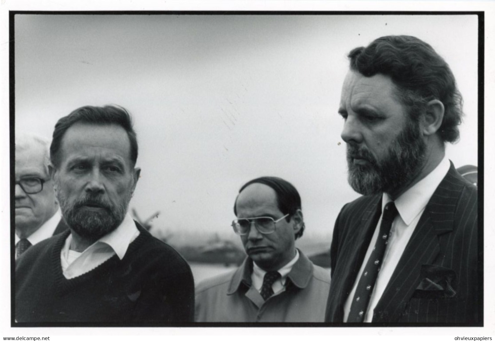 LIBERATION DE L'OTAGE AMERICAIN DAVID JACOBSEN DETENU AU LIBAN  ACCOMPAGNE DE TERRY WAITE EN 1986 - Personnes Identifiées