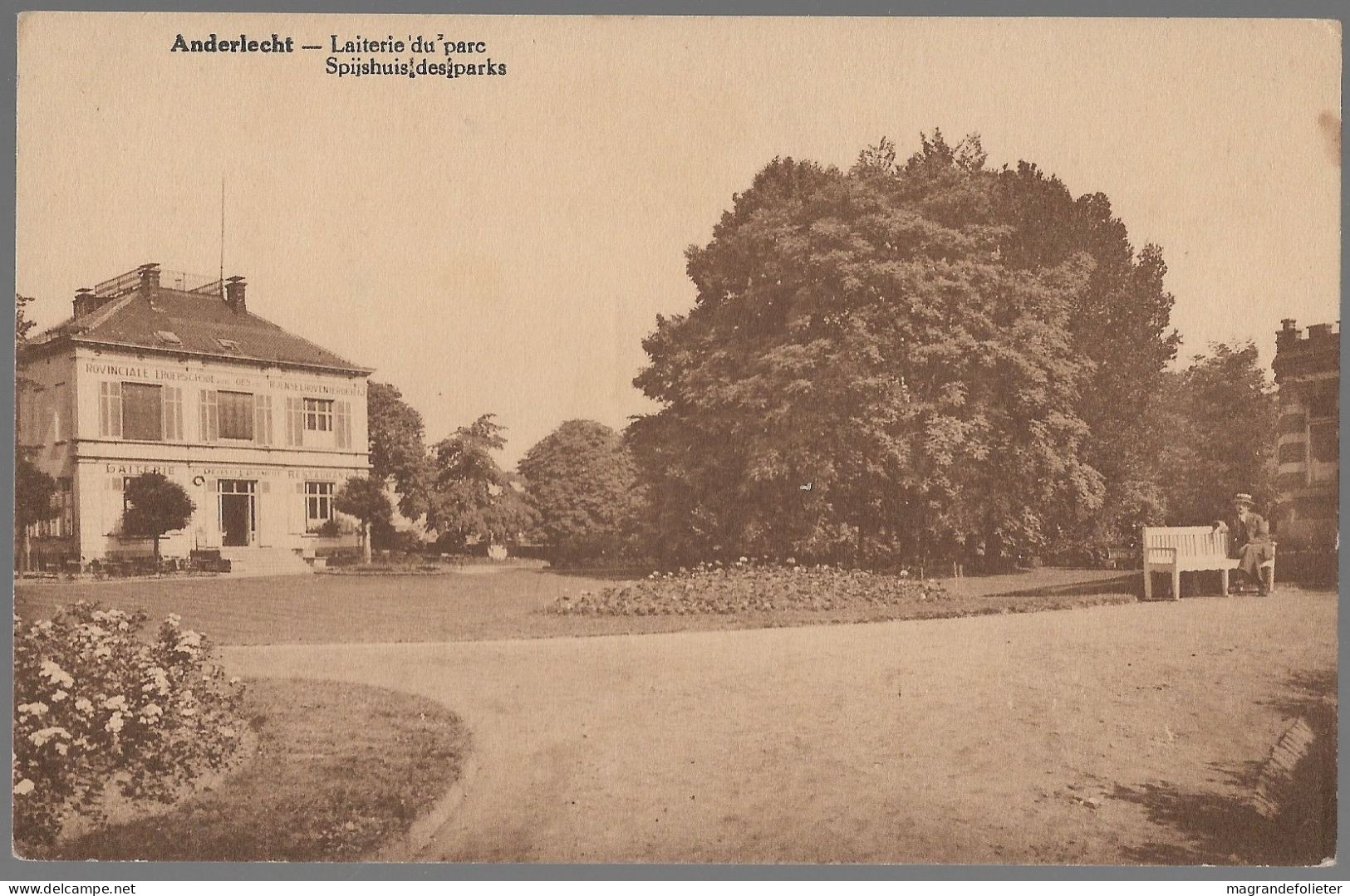 CPA CARTE POSTALE BELGIQUE BRUXELLES-ANDERLECHT LA LAITERIE DU PARC - Anderlecht