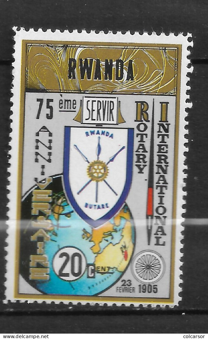 RWANDA   N°  925  " ROTARY " - Ongebruikt