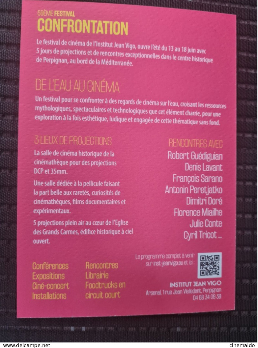 CARTE FESTIVAL CONFRONTATIONS 2024 - Posters Op Kaarten