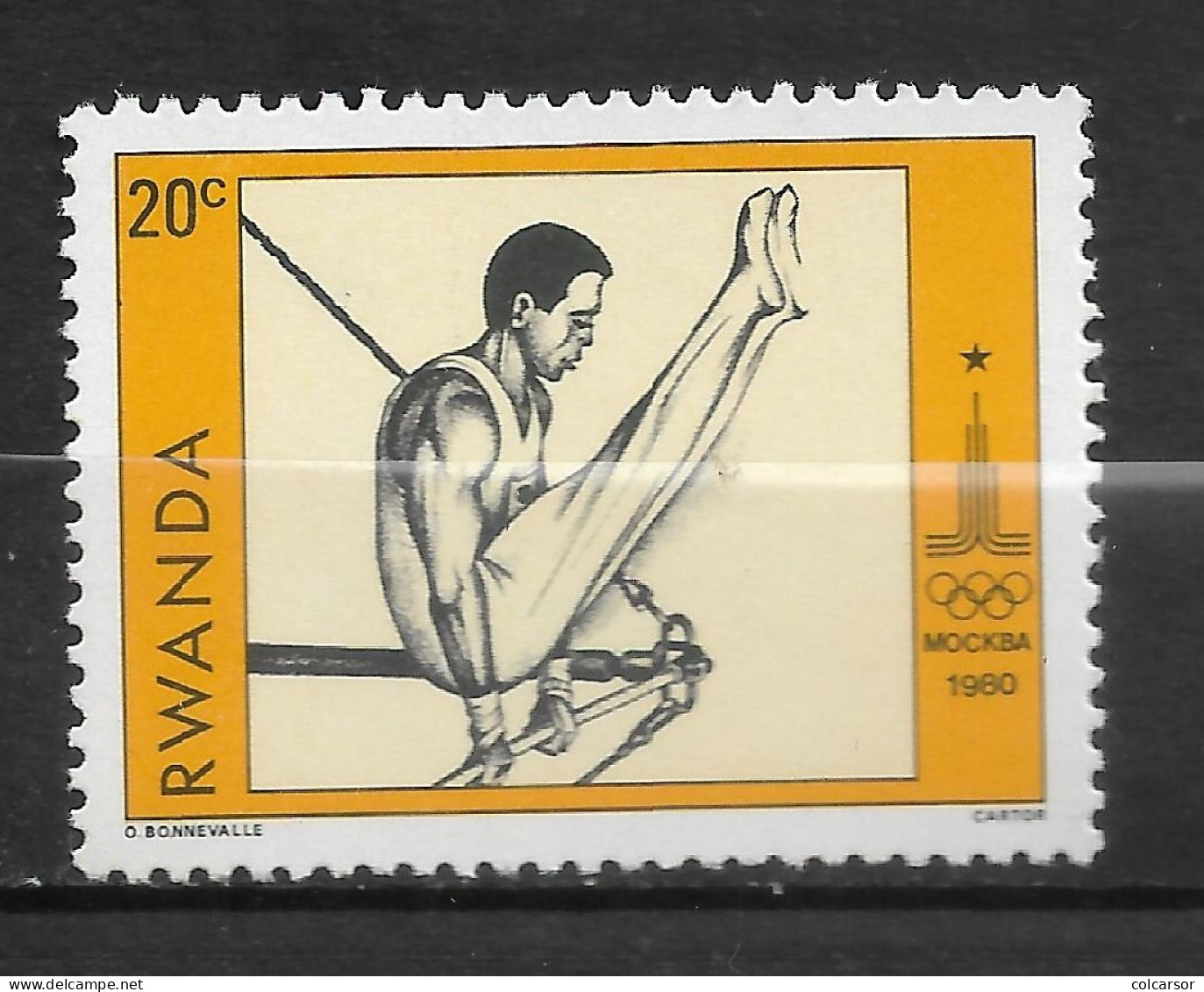 RWANDA   N°  933  " J  OLYMPIQUES " - Unused Stamps