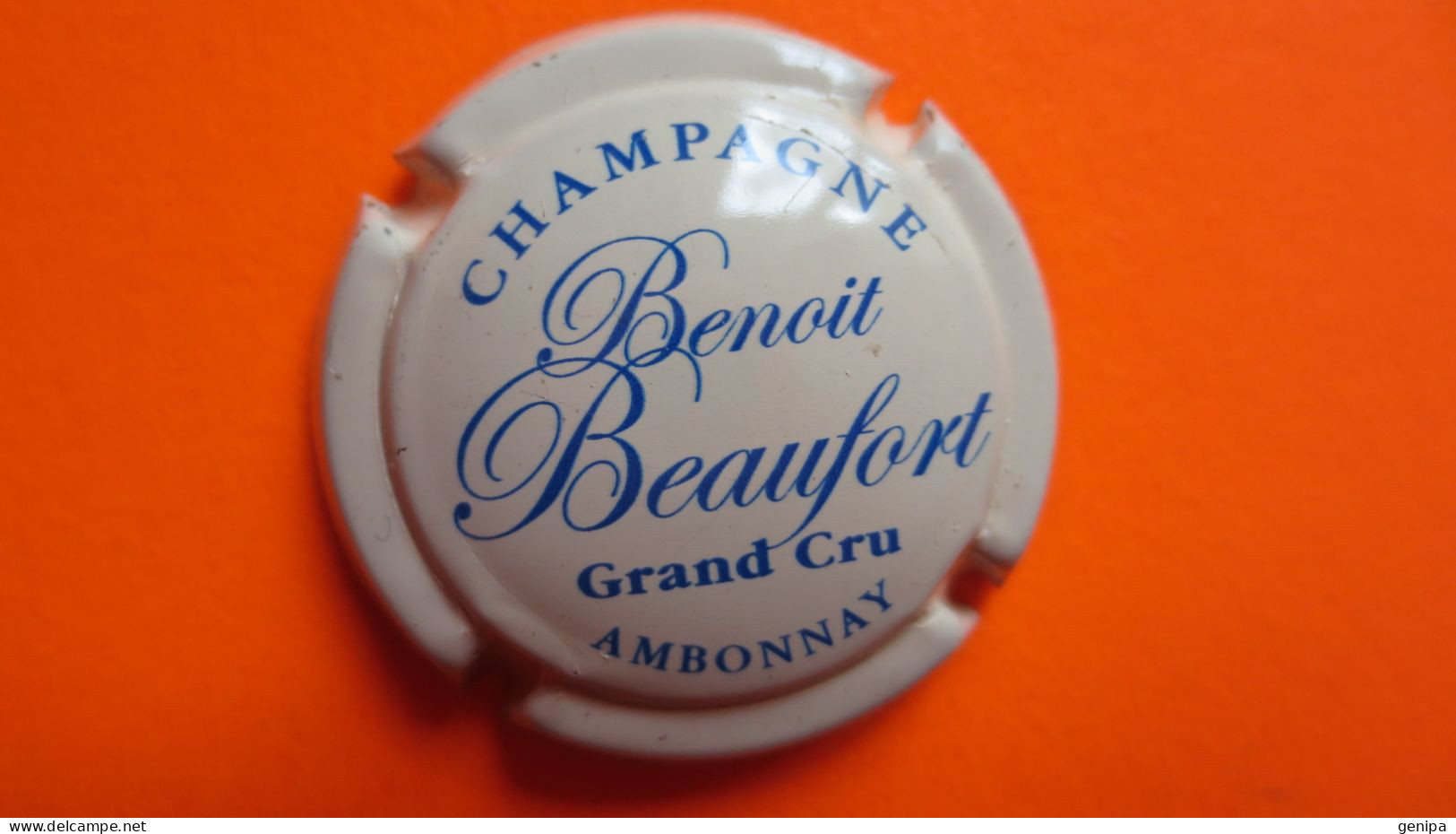 CAPSULE CHAMPAGNE BENOIT BEAUFORT. CR7ME ET BLEU - Autres & Non Classés