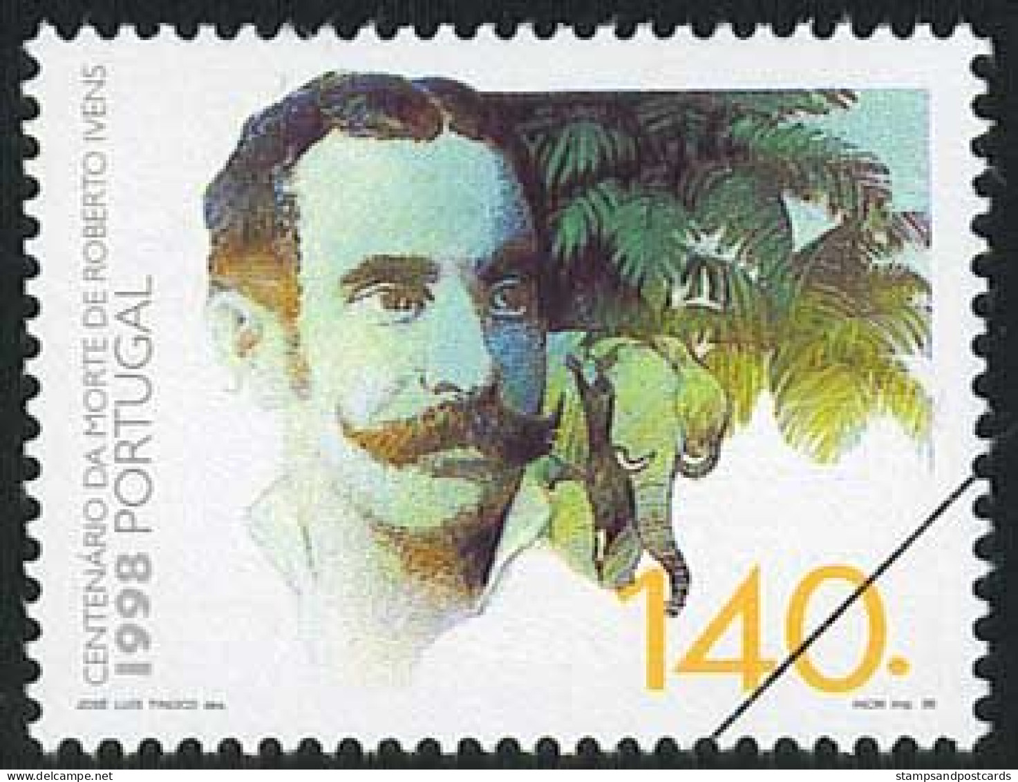 Portugal 1998 SPECIMEN Roberto Ivens Explorateur XIX Siecle Angola Mozambique Ivens XIX Century Africa Explorer - Nuevos