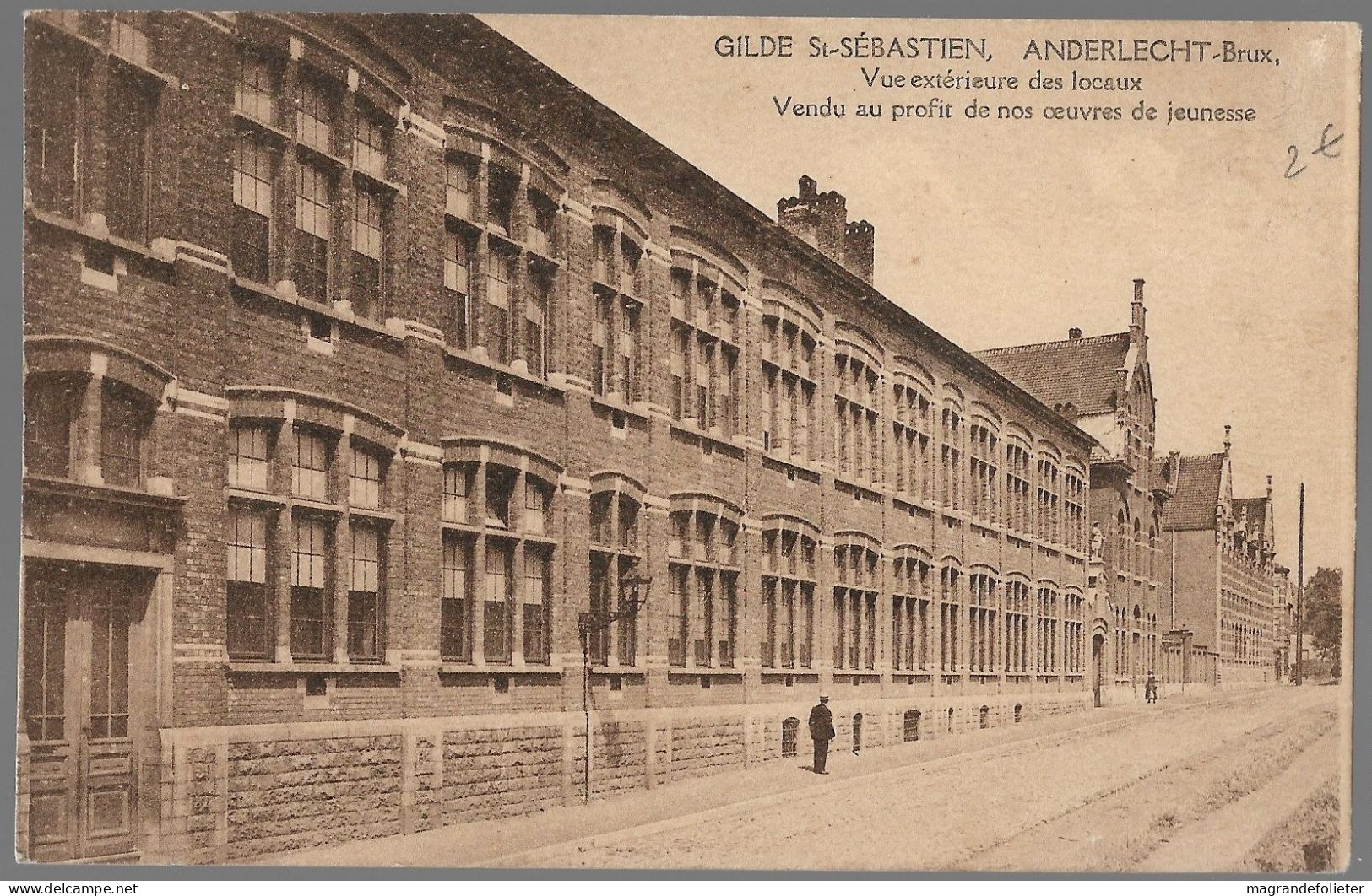 CPA CARTE POSTALE BELGIQUE BRUXELLES-ANDERLECHT GILDE SAINT-SEBASTIEN - Anderlecht