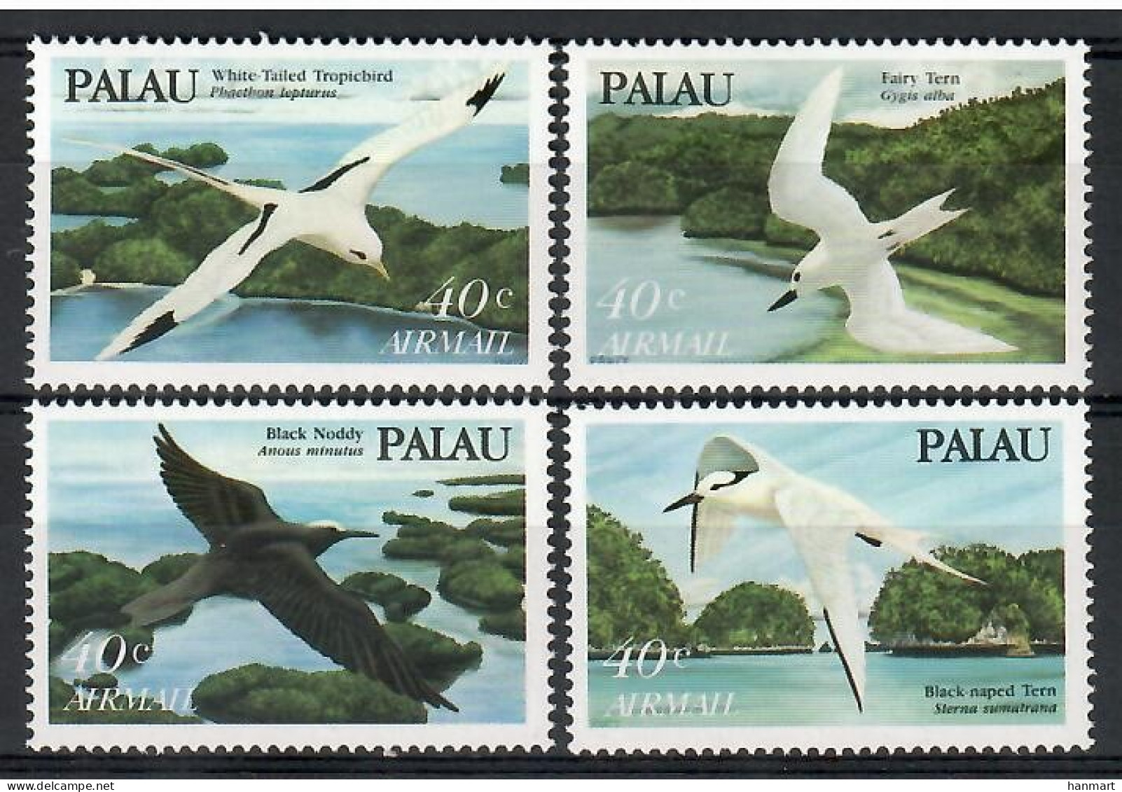 Palau 1984 Mi 47-50 MNH  (ZS7 PAL47-50) - Albatrosse & Sturmvögel