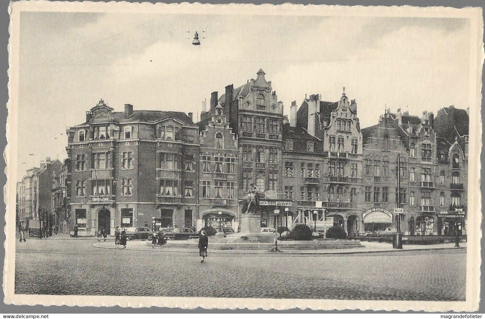 CPA CARTE POSTALE BELGIQUE BRUXELLES-ANDERLECHT PLACE DE LA VAILLANCE - Anderlecht