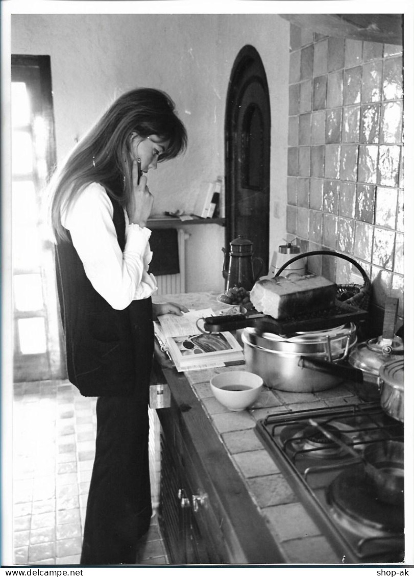 C6297/ Francoise Hardy Pressefoto Foto Ca. 29 X 20,5 Cm Ca.1965 - Sonstige & Ohne Zuordnung