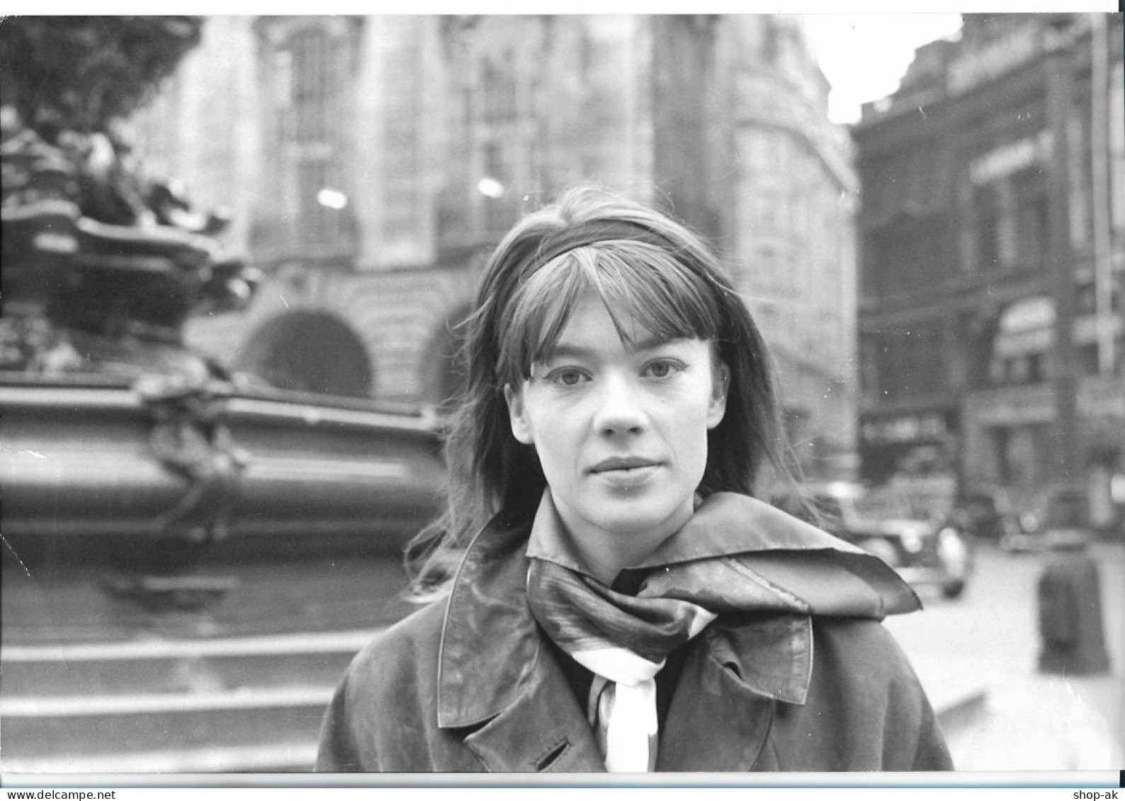 C6323/ Francoise Hardy In London Pressefoto Foto 29,5 X 20 Cm 1963 - Otros & Sin Clasificación