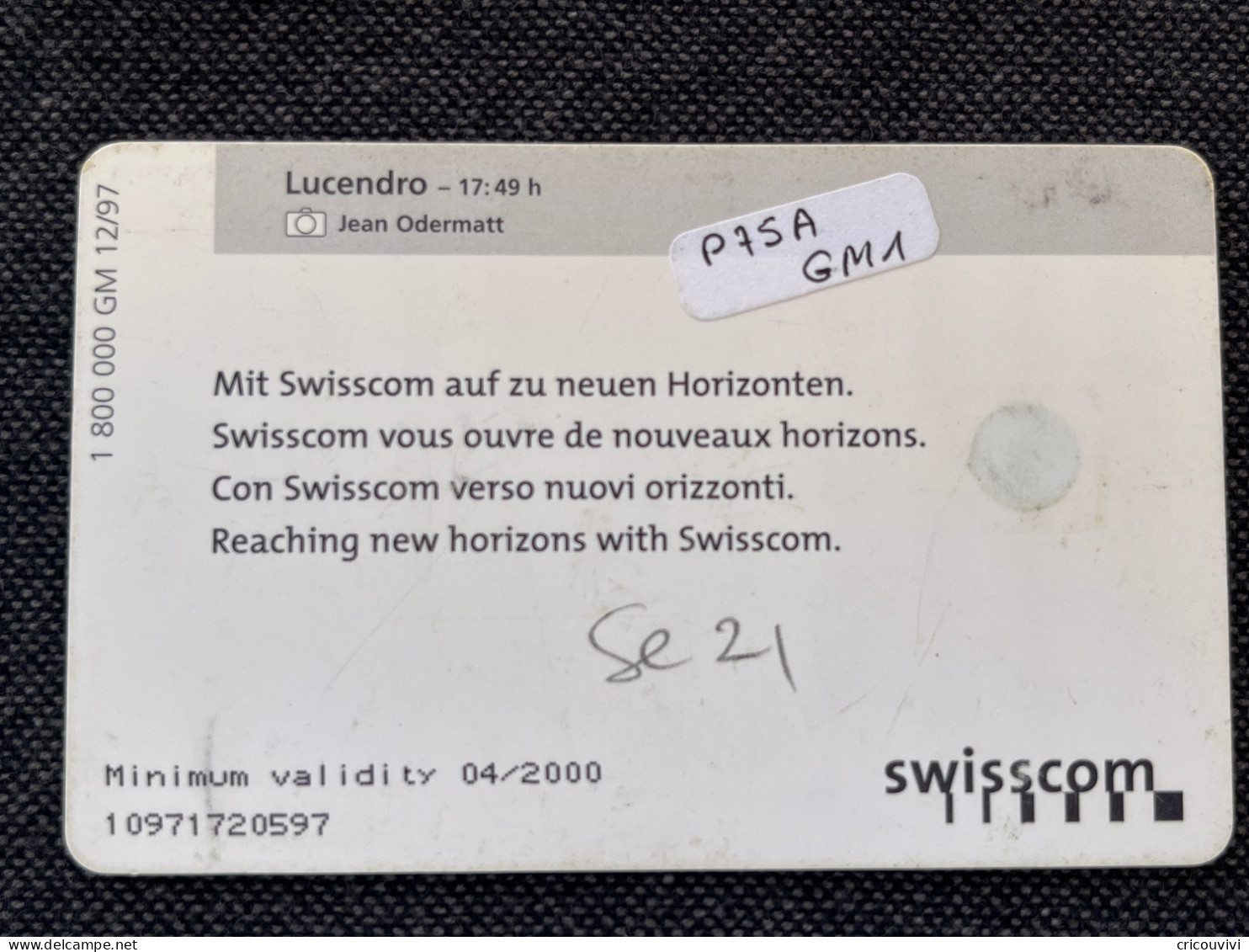 Se21 - Schweiz