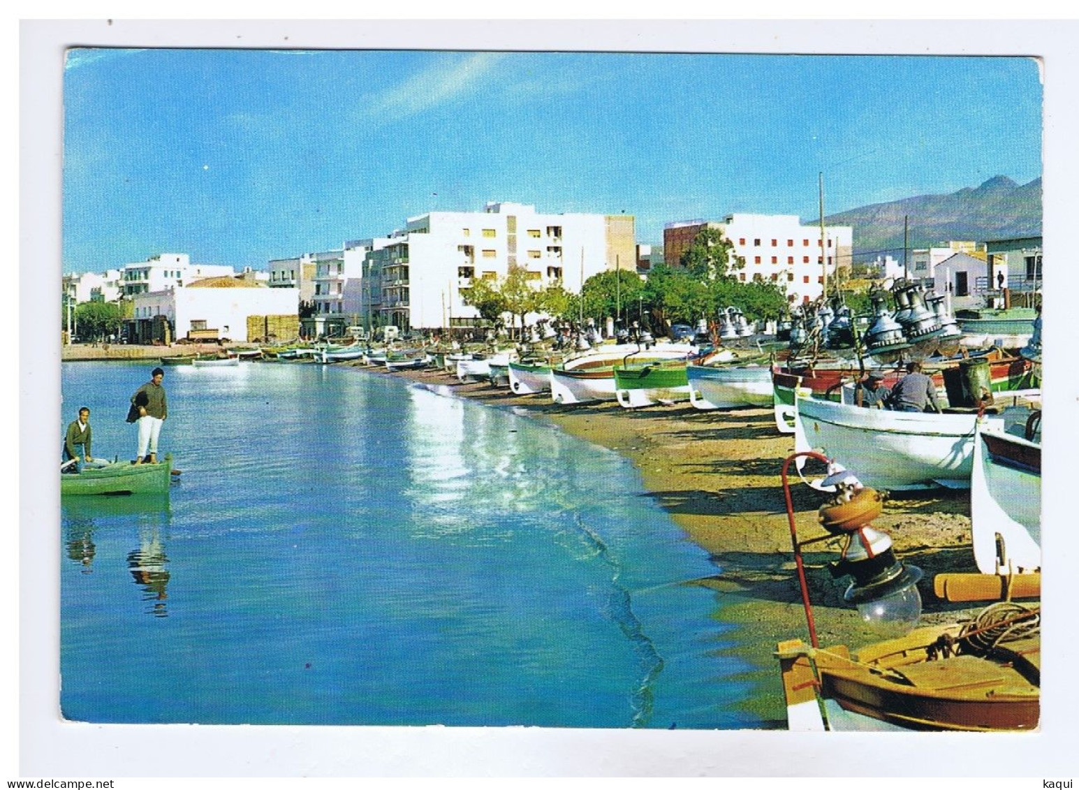 ESPAGNE - ROSAS - Lo Tipico Y La Moderno Conjuntado Bajo Su Cielo Azul - Foto J. Ubach Puig - N° 1187 - Other & Unclassified