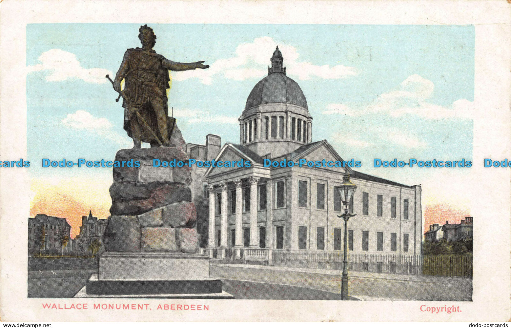 R042227 Wallace Monument. Aberdeen. 1907 - World