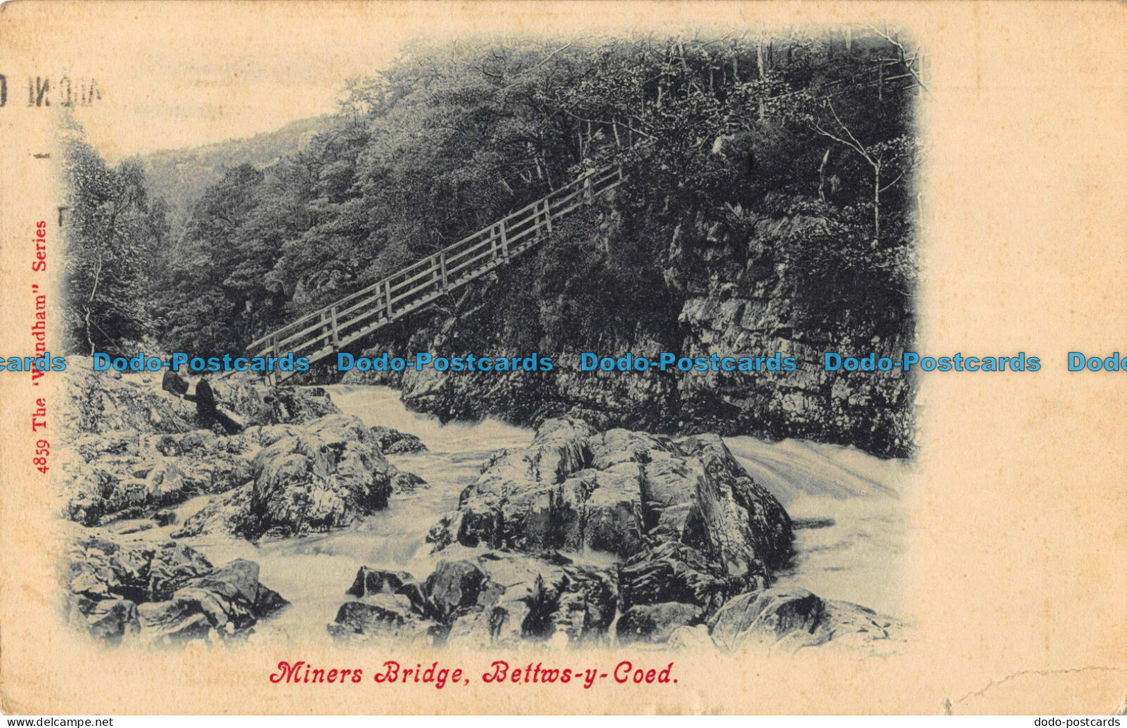 R042256 Miners Bridge. Bettws Y Coed. Wyndham. No 4859. 1910 - World