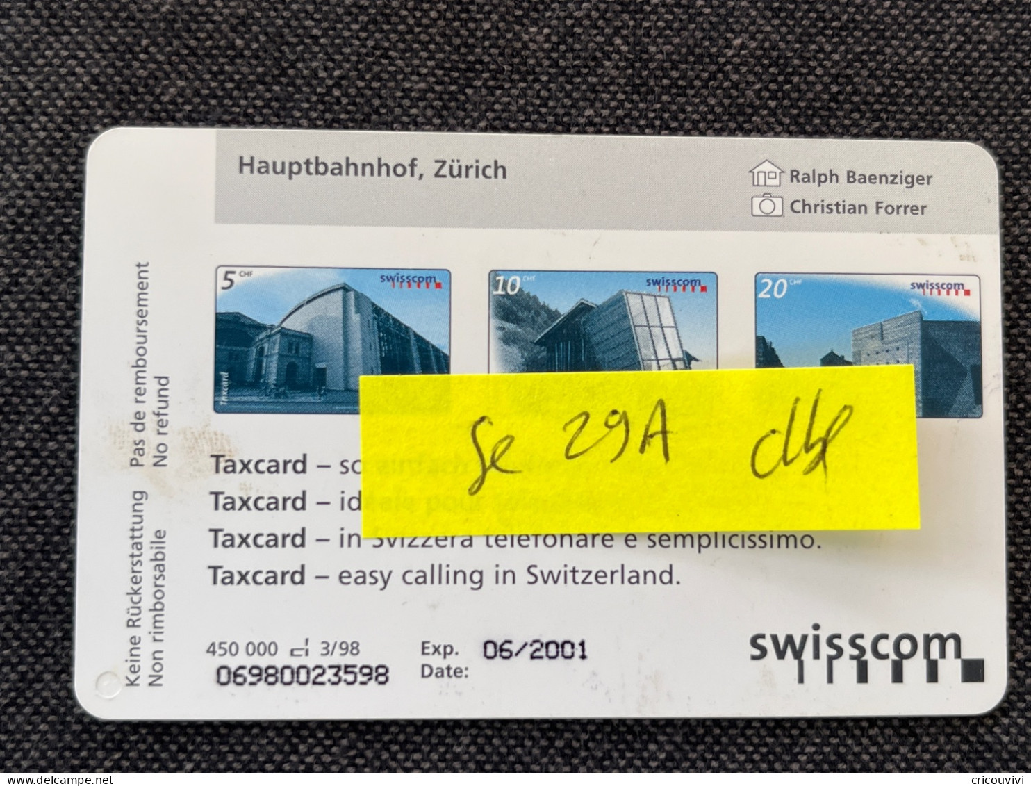 Se29A - Schweiz